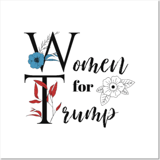 Women for Trump Posters and Art